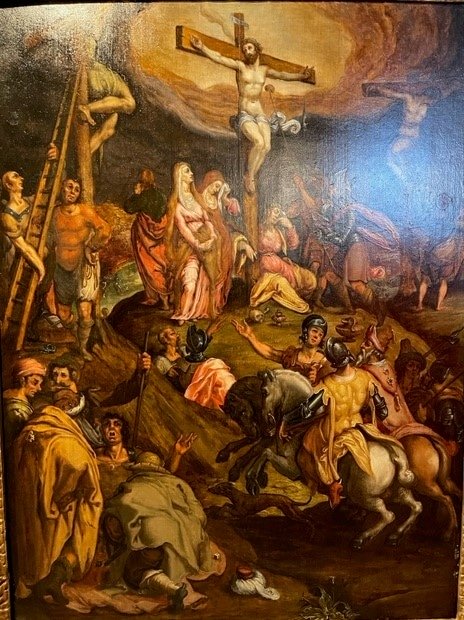 La Crucifixion - école Hollandaise Vers 1600