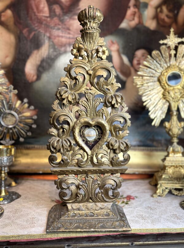 Monstrance reliquaire de Saint Victorien - XVIIIe