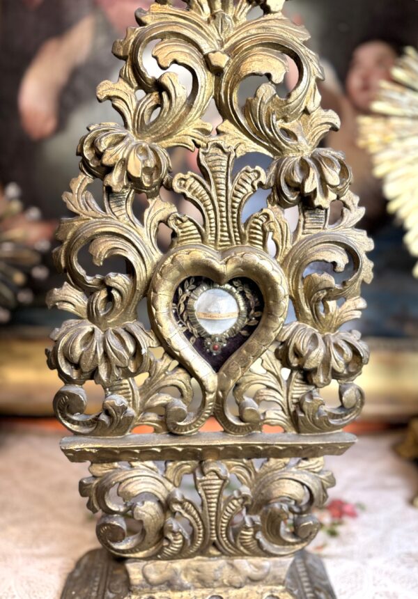 Monstrance reliquaire de Saint Victorien - XVIIIe – Image 8
