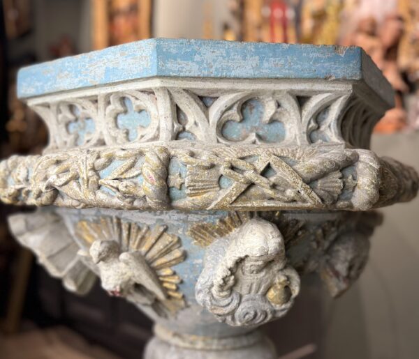 Fonts Baptismaux à riches décors - XVIe – Image 8