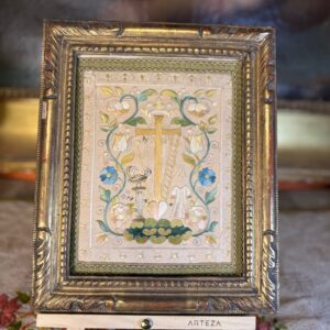 Broderie Aux Arma Christi - XVIIIe