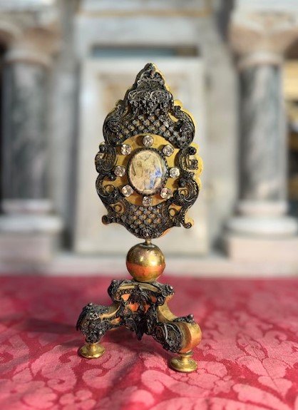 Monstrance  à La Gloire De La Sainte Trinité – XVIIe