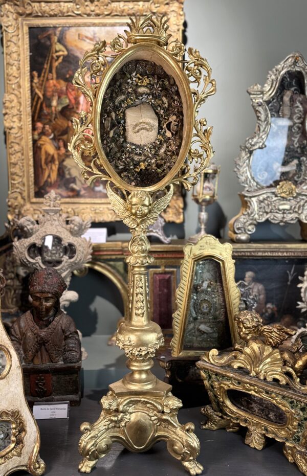 Grande Monstrance Reliquaire De Saint Octave - Circa 1800