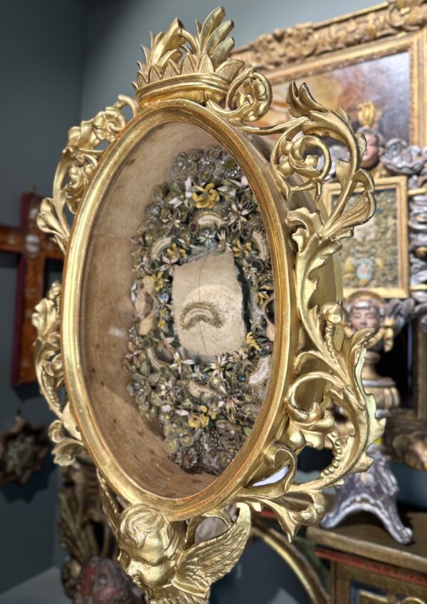 Grande Monstrance Reliquaire De Saint Octave - Circa 1800 – Image 6