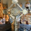 Custode et boite à Sainte huile  En Vermeil - XIXe