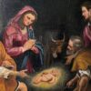 l'Adoration Des Bergers d'après Cigoli - Circa 1700 – Image 4