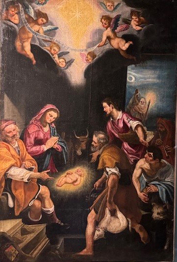 l'Adoration Des Bergers d'après Cigoli - Circa 1700