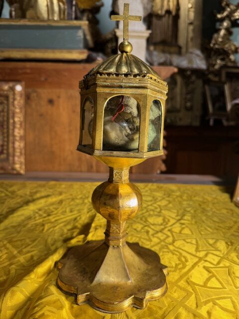 Monstrance Reliquaire Gothique - Circa 1500