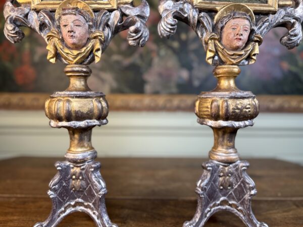 Paire De Monstrances Reliquaires Italiennes - XVIIIe – Image 7