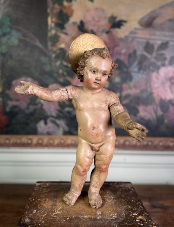 Enfant Jésus En Gloire - XVIIIe - Vendu – Image 2
