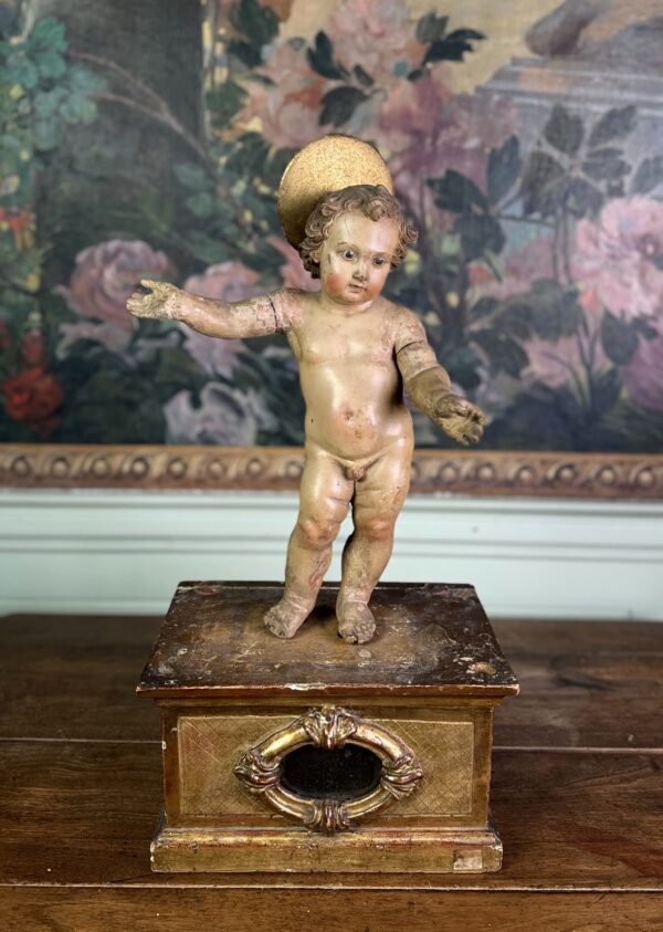 Enfant Jésus En Gloire - XVIIIe - Vendu