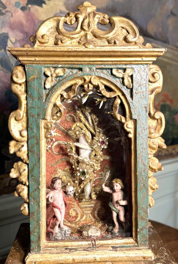 Reliquaire Diorama Italien  - XVIIIe