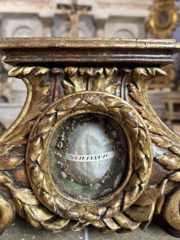Socle Reliquaire De Saint Amand - Début XVIIIe – Image 2