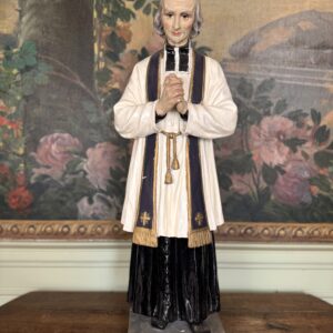 Statue Du Saint Curé d'Ars – Début XXe - Vendue