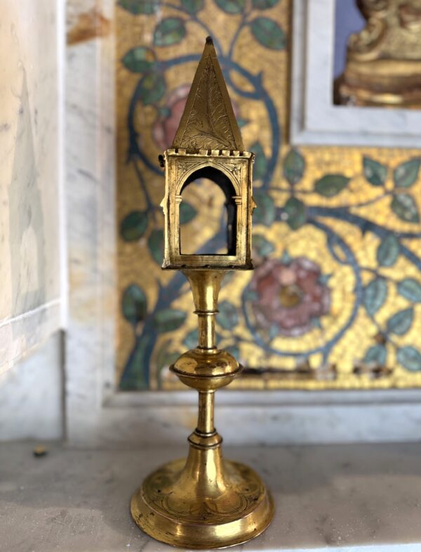 Monstrance-reliquaire Haute époque - XVe