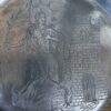 Plat En étain Flamand Gravé De Sainte Barbe -1747 – Image 3