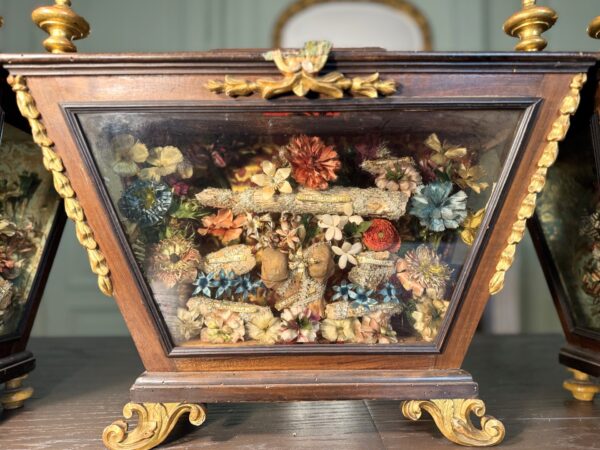 Série De Quatre Chasses Reliquaires Italiennes – XVIIIe – Image 8