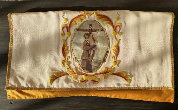 Voile De Calice Saint François D’assise - XIXe – Image 3