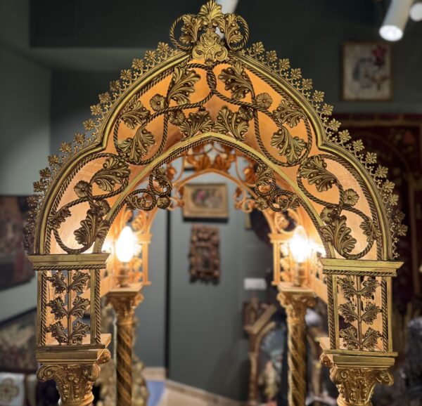 Important ciborium néogothique – Circa 1900 - vendu