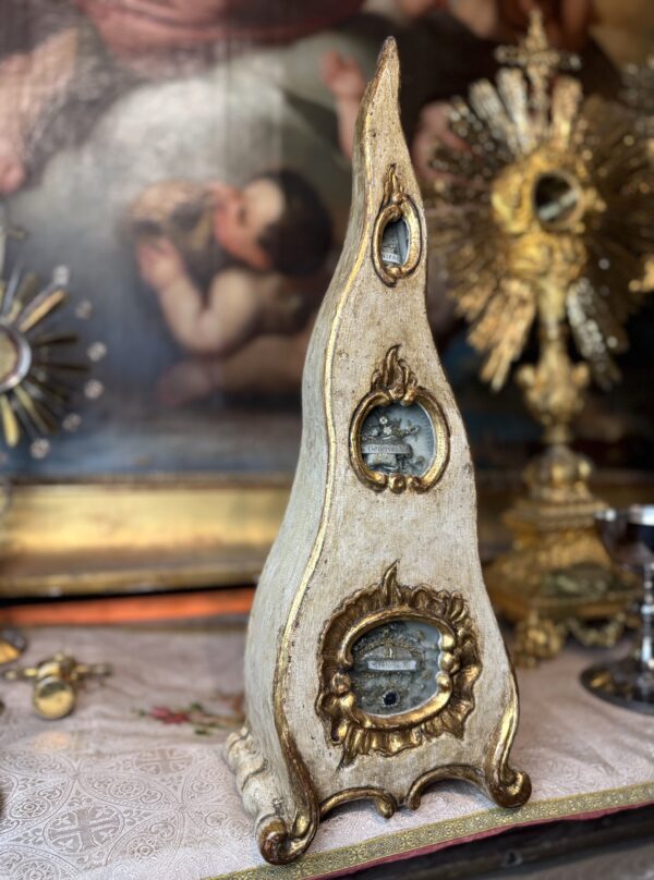 Reliquaire Triptyque - Fin XVIIIe – Image 2