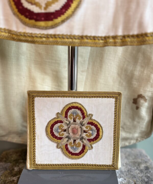Chasuble Avec étole, Manipule Et Bourse - Fin XIXe – Image 2