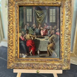 La Cène - Ecole de PIETER CANDID - entre Flandres et Italie  – XVIIe