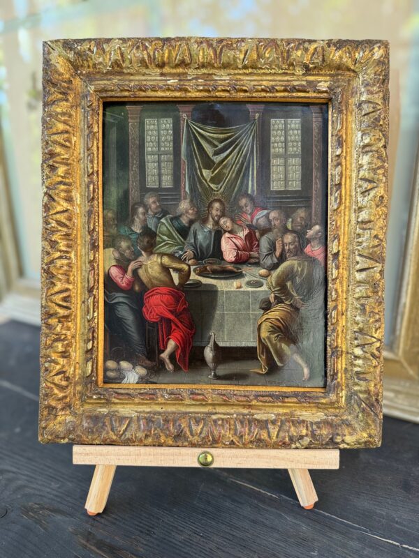 La Cène - Ecole de PIETER CANDID - entre Flandres et Italie  – XVIIe
