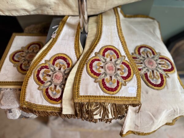 Chasuble Avec étole, Manipule Et Bourse - Fin XIXe – Image 4