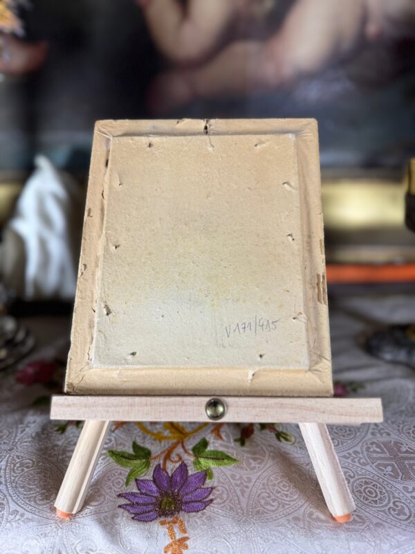 Reliquaire paperolles Sacré Cœur de Jésus - XIXe – Image 4