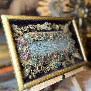 Tendre Reliquaire de Sainte Rose de Viterbe – fin XVIIIe