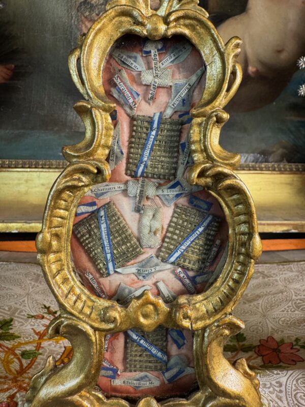 Paire de monstrances reliquaires baroques - XVIIIe – Image 3