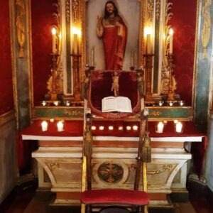 Autel et retable en bois - XIXe