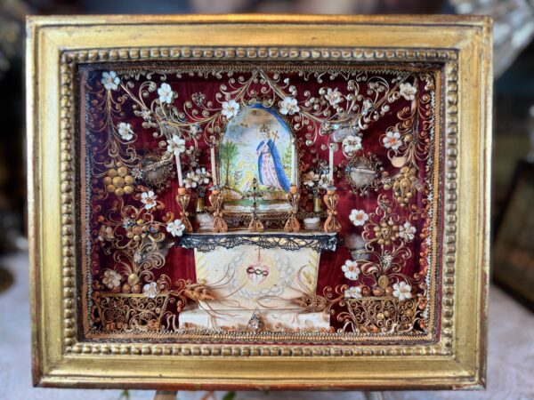 Reliquaire à la Gloire de Sainte Jeanne de Valois – XVIIIe – Image 2