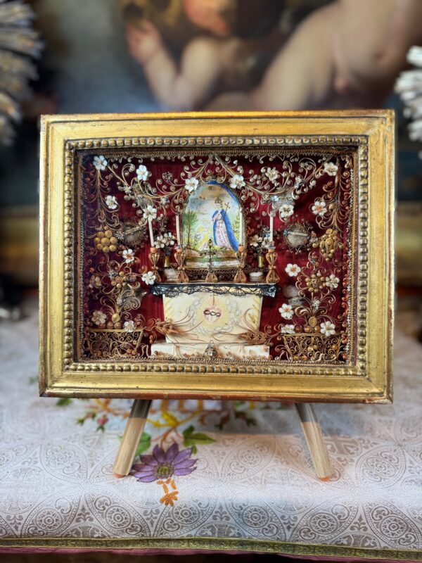 Reliquaire à la Gloire de Sainte Jeanne de Valois – XVIIIe