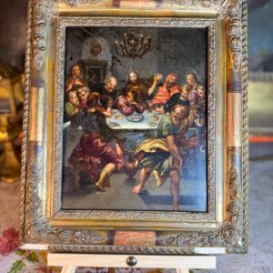 Le Dernier Repas – École Flamande – XVIIe
