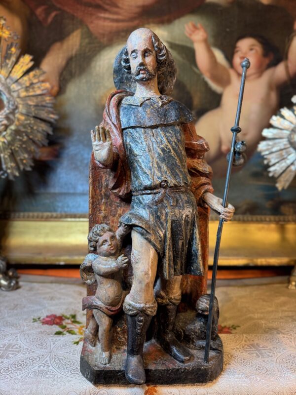 Sculpture de Saint Roch - XVIIe