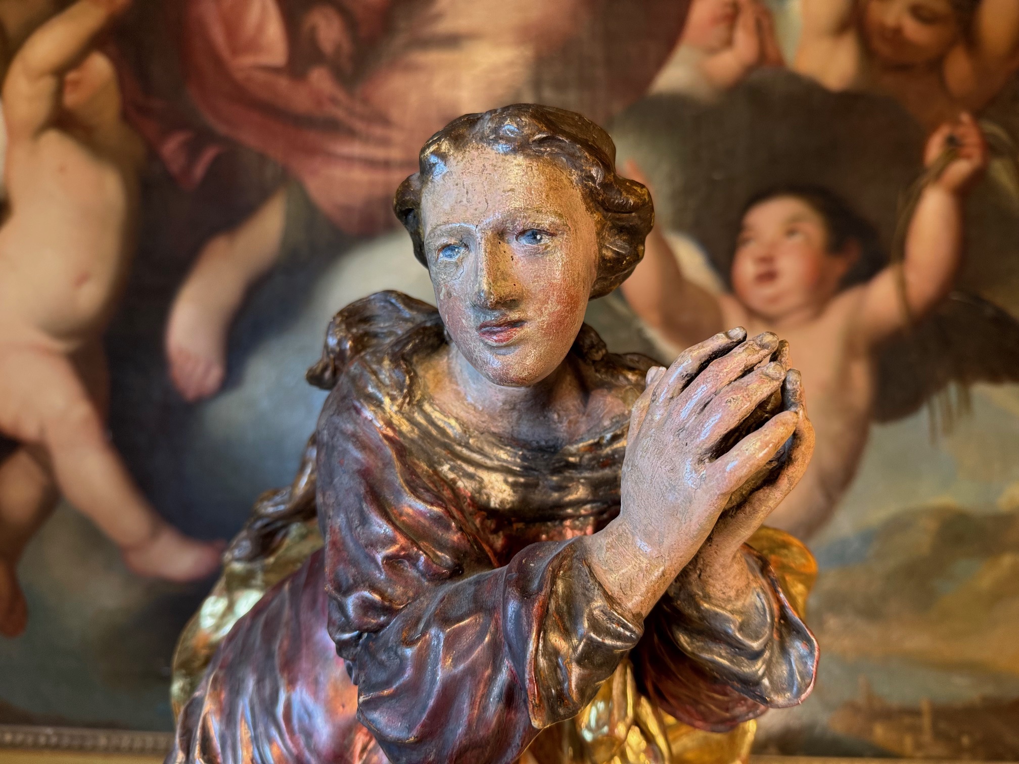 Vierge Marie Baroque - XVIIIe – Image 4