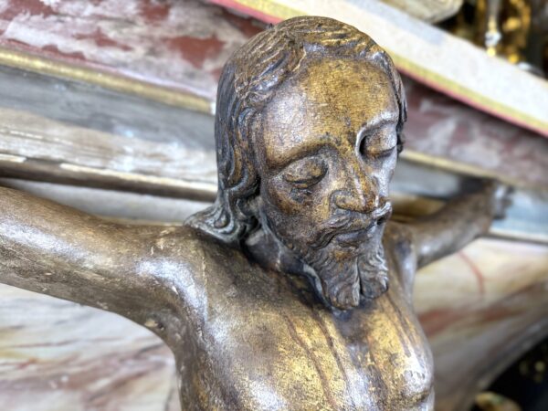 Grand Christ en bois sculpté - XVIIIe – Image 3