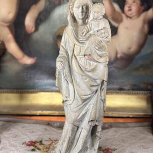 Vierge couronnée à l'Enfant – XIXe - Vendue