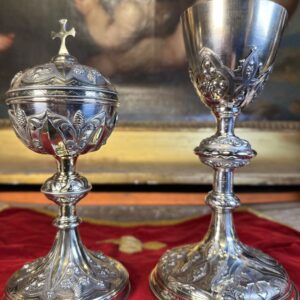 Chapelle comprenant Calice et Ciboire - XIXe