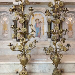 Grande paire de Candélabres - XIXe