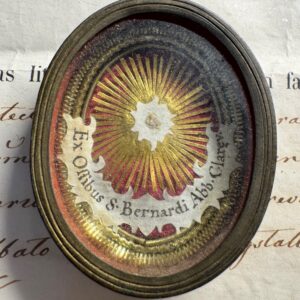 Thèque reliquaire de Saint Bernard de Parme - 1854