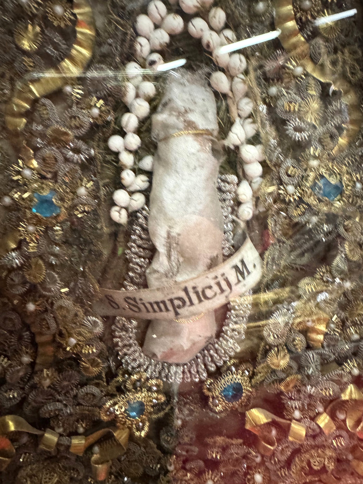 reliques de saint Simplice, Martyr - fin XVIIIe – Image 2