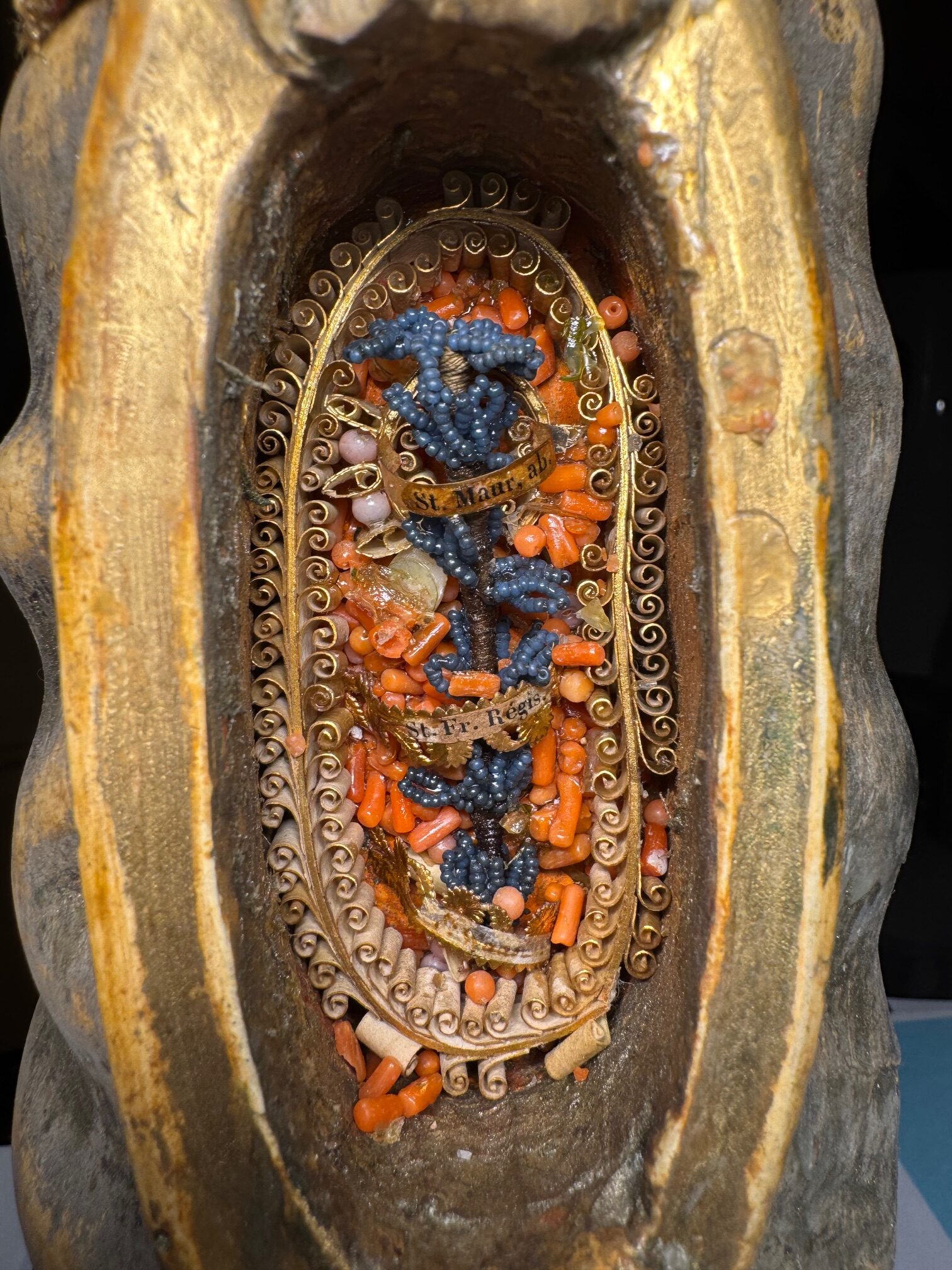 Deux bras reliquaires Italiens de Trapani - XVIIIe – Image 3