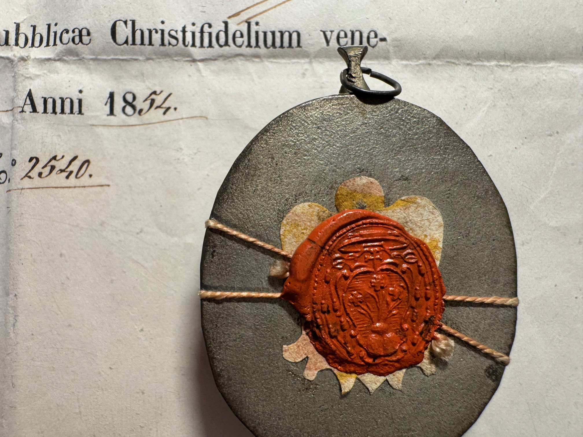 Thèque reliquaire de Saint Bernard de Parme - 1854 – Image 3