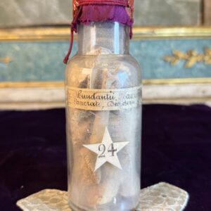 Flacon reliquaire de Saint Abondius - XIXe