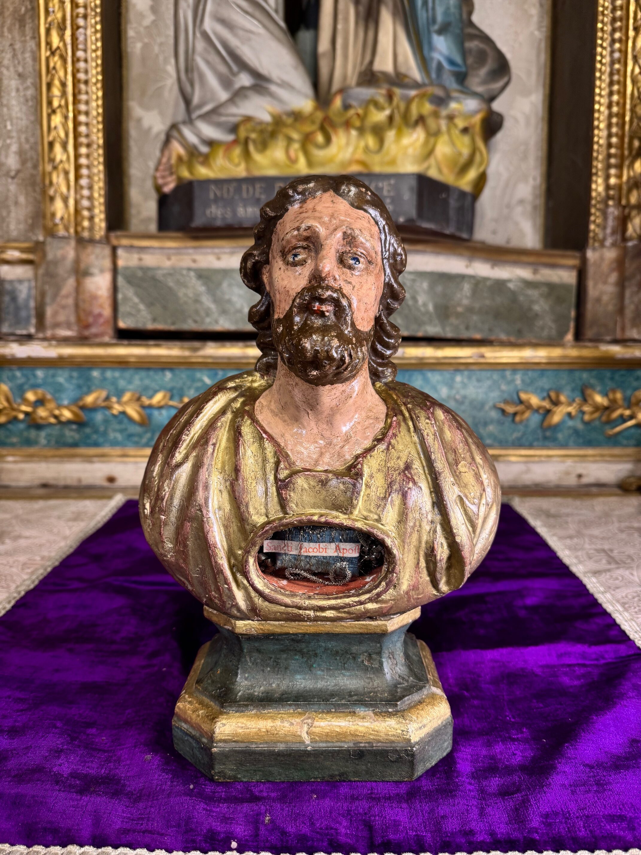 Reliques de Jacques l’Apôtre – XVIIIe