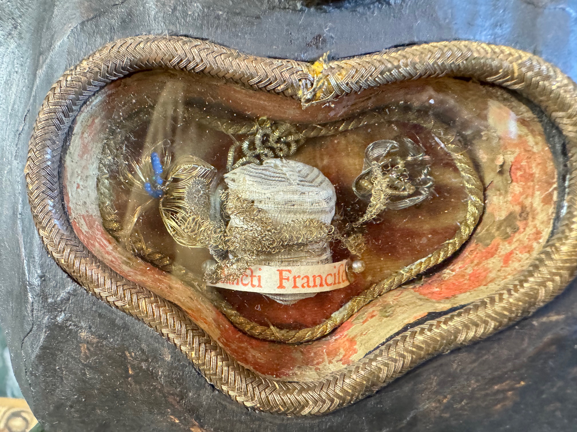 Buste reliquaire de Saint François – XVIIIe – Image 3