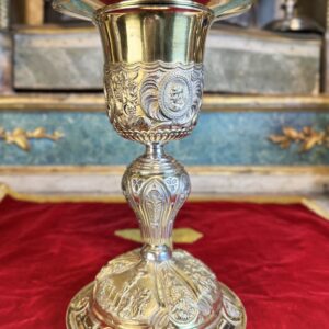 Calice en vermeil et sa patène - vers 1830