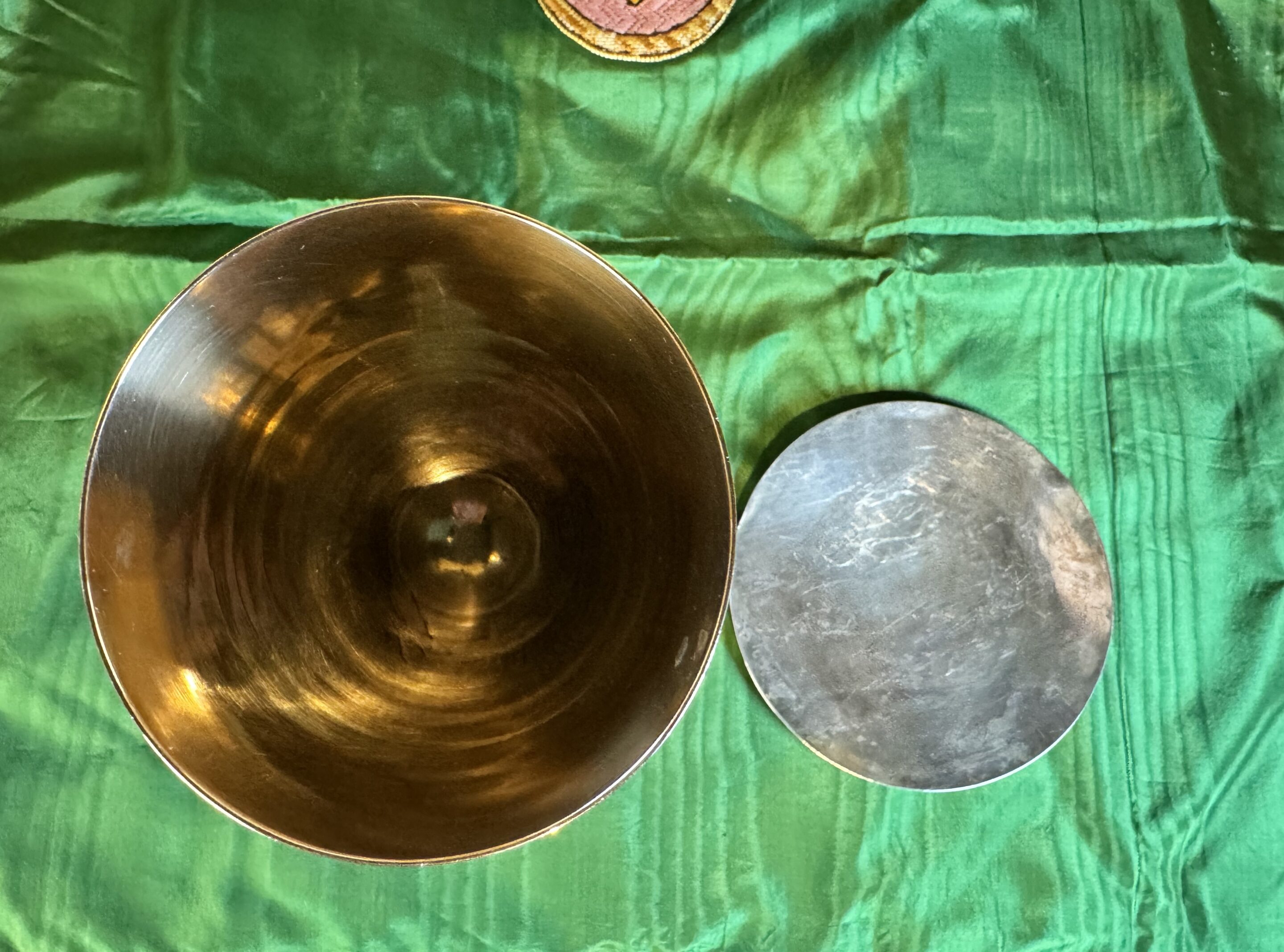 Calice en argent et patène - XIXe – Image 2